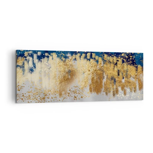 Impression sur toile - Image sur toile - Une composition moderne et pétillante - 140x50 cm