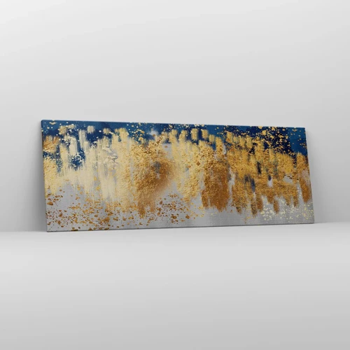 Impression sur toile - Image sur toile - Une composition moderne et pétillante - 140x50 cm