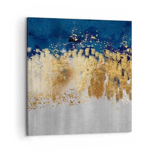 Impression sur toile - Image sur toile - Une composition moderne et pétillante - 50x50 cm