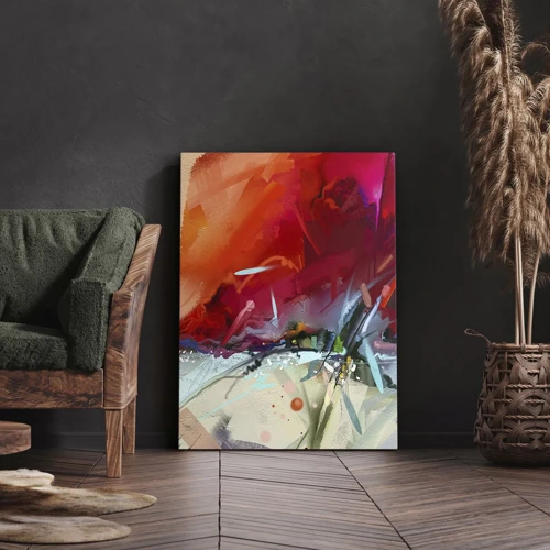 Impression sur toile - Image sur toile - Une explosion de lumières et de couleurs - 70x100 cm