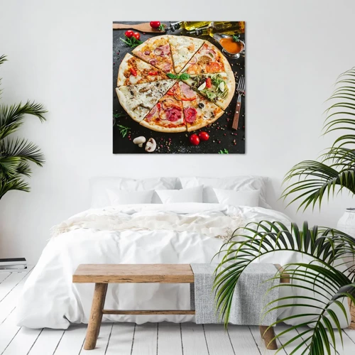 Impression sur toile - Image sur toile - Une gamme de saveurs - 30x30 cm