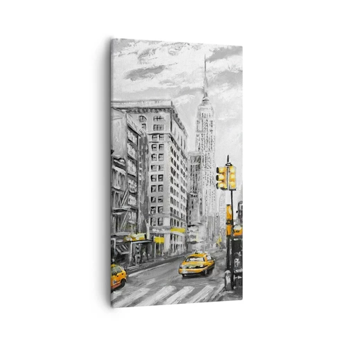 Impression sur toile - Image sur toile - Une histoire new-yorkaise - 55x100 cm