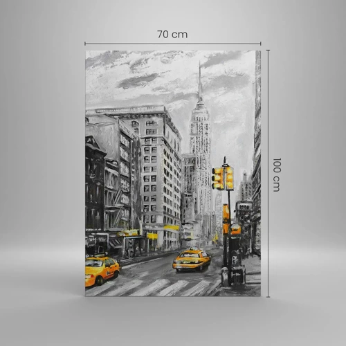 Impression sur toile - Image sur toile - Une histoire new-yorkaise - 70x100 cm