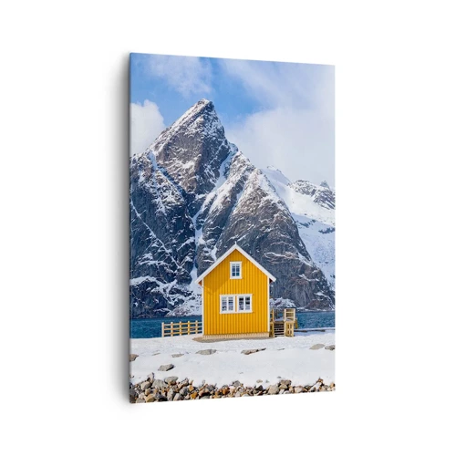 Impression sur toile - Image sur toile - Vacances scandinaves - 80x120 cm