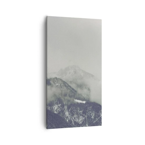 Impression sur toile - Image sur toile - Vallée brumeuse - 55x100 cm
