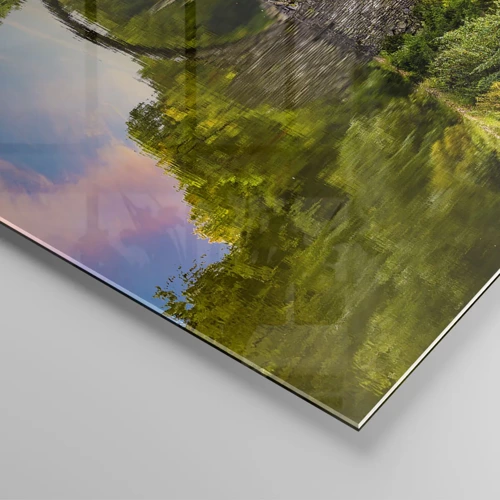 Impression sur verre - Image sur verre - À la jonction de deux mondes - 140x50 cm