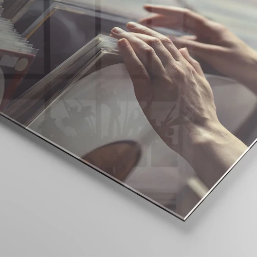 Impression sur verre - Image sur verre - A la recherche d'émotions - 100x40 cm