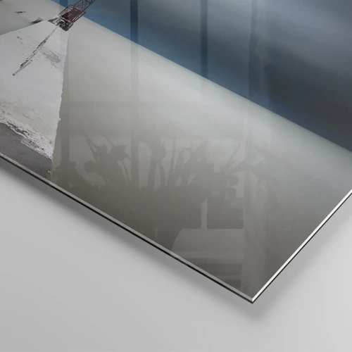 Impression sur verre - Image sur verre - À la rencontre de l'immensité - 120x80 cm