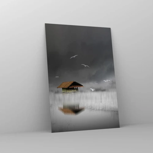 Impression sur verre - Image sur verre - A l'abri de la pluie - 70x100 cm