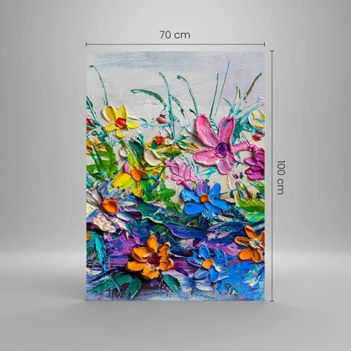 Impression sur verre - Image sur verre - Absolument pas une nature morte - 70x100 cm