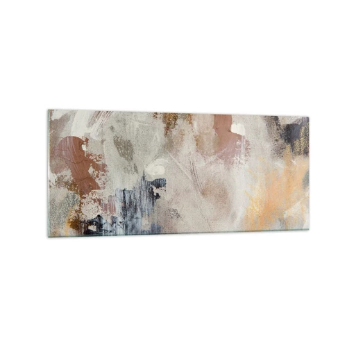 Impression sur verre - Image sur verre - Abstraction brumeuse - 120x50 cm