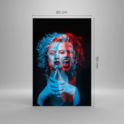 Impression sur verre - Image sur verre - Alter ego - 80x120 cm