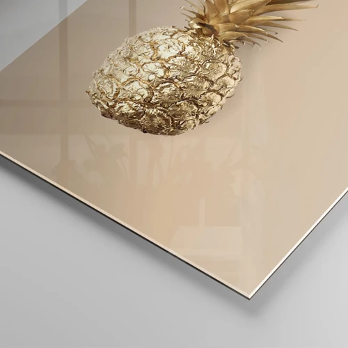 Impression sur verre - Image sur verre - Ananas pour nous - 70x50 cm