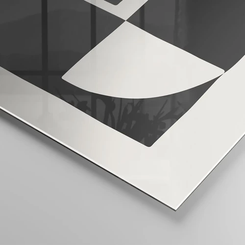 Impression sur verre - Image sur verre - Antithèse - Synthèse - 100x40 cm