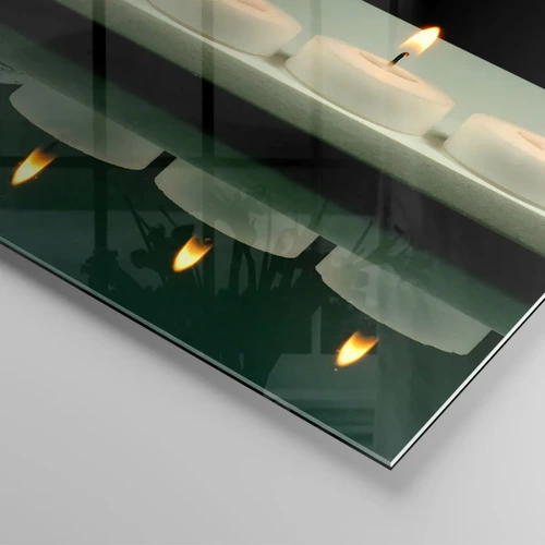 Impression sur verre - Image sur verre - Apaisement des sens - 100x40 cm
