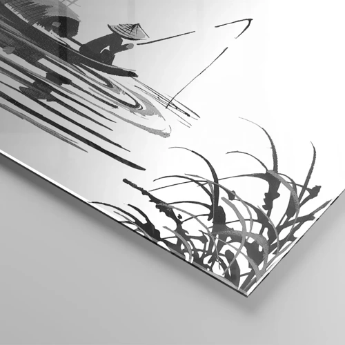 Impression sur verre - Image sur verre - Après-midi asiatique - 100x40 cm