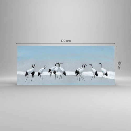 Impression sur verre - Image sur verre - Après une chaude journée - 100x40 cm