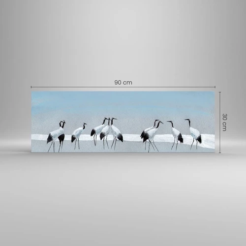 Impression sur verre - Image sur verre - Après une chaude journée - 90x30 cm