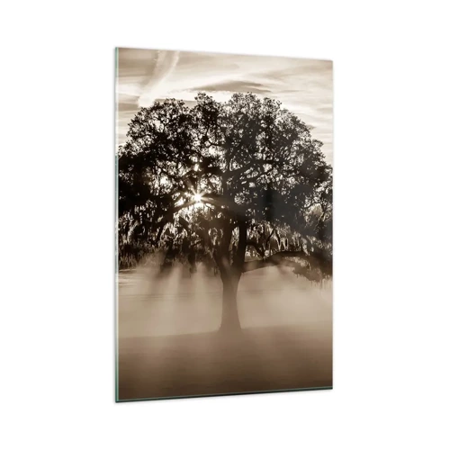 Impression sur verre - Image sur verre - Arbre de bonnes nouvelles - 80x120 cm