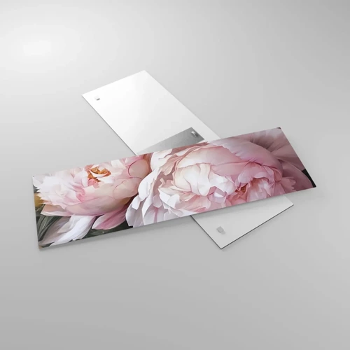 Impression sur verre - Image sur verre - Arrêté en pleine floraison - 90x30 cm