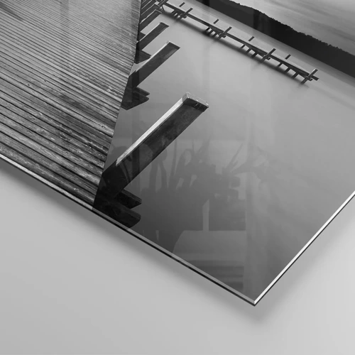 Impression sur verre - Image sur verre - Au point d'eau - la paix - 120x50 cm