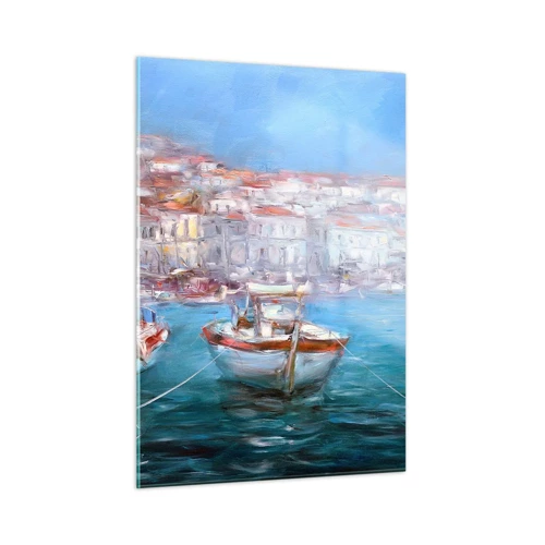 Impression sur verre - Image sur verre - Baie italienne - 50x70 cm