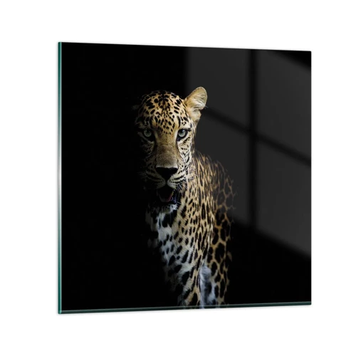 Impression sur verre - Image sur verre - Beauté sombre - 30x30 cm