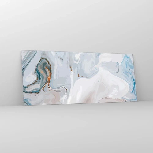Impression sur verre - Image sur verre - Blanc surélevé - 120x50 cm