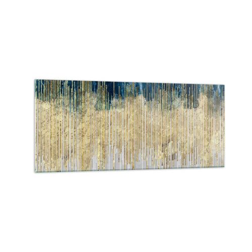 Impression sur verre - Image sur verre - Bordure dorée - 120x50 cm