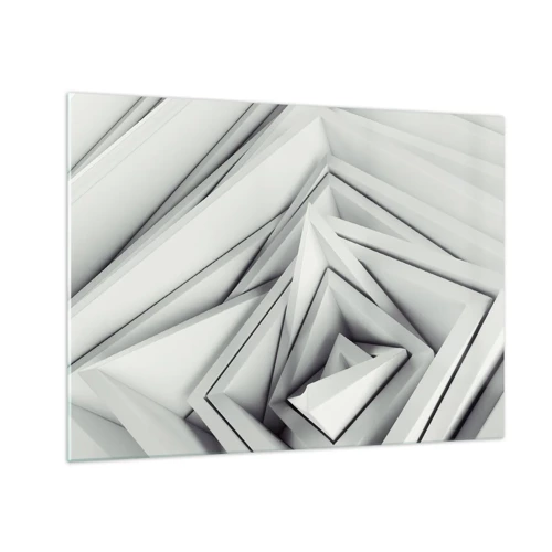 Impression sur verre - Image sur verre - Bourgeon d’angles vifs - 70x50 cm