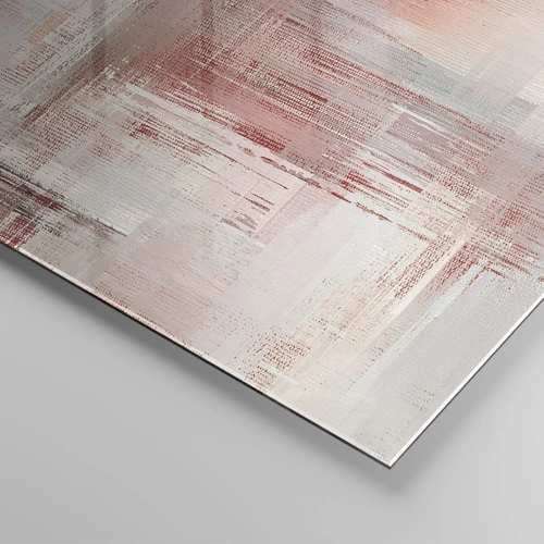 Impression sur verre - Image sur verre - Brumeux. Mais rose - 160x50 cm