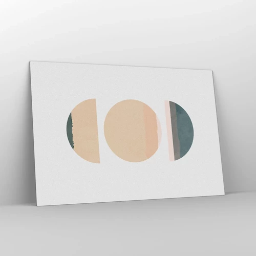 Impression sur verre - Image sur verre - Cercles après cercles - 120x80 cm