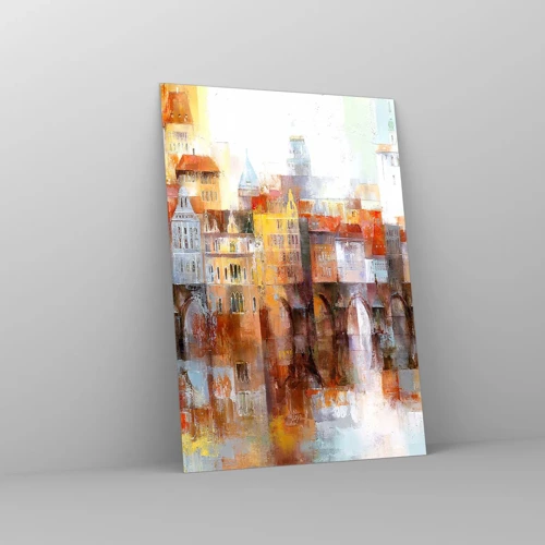 Impression sur verre - Image sur verre - C'est aussi beau sous le pont - 70x100 cm