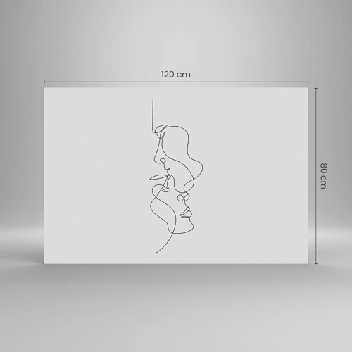 Impression sur verre - Image sur verre - Chaleur de désir renaissant - 120x80 cm