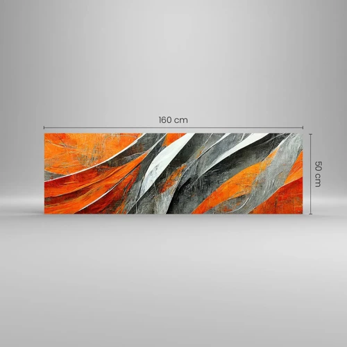 Impression sur verre - Image sur verre - Chaleur et froid - 160x50 cm