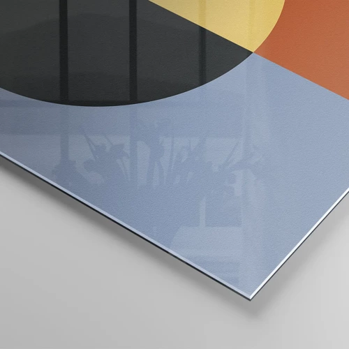 Impression sur verre - Image sur verre - Composition de chaleur et de fraîcheur - 60x60 cm