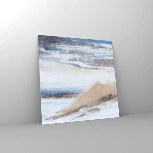 Impression sur verre - Image sur verre - Composition hivernale - 60x60 cm