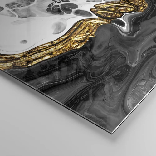 Impression sur verre - Image sur verre - Composition organique - 120x80 cm