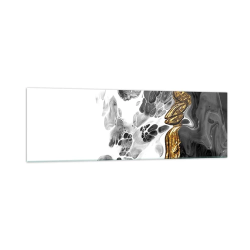 Impression sur verre - Image sur verre - Composition organique - 160x50 cm