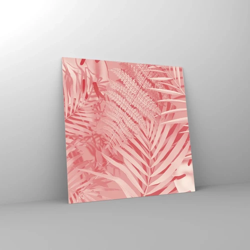 Impression sur verre - Image sur verre - Concept de rose - 40x40 cm