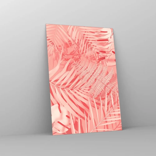 Impression sur verre - Image sur verre - Concept de rose - 70x100 cm