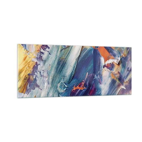 Impression sur verre - Image sur verre - Confusion des couleurs - 100x40 cm