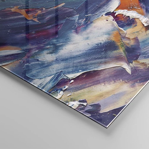 Impression sur verre - Image sur verre - Confusion des couleurs - 100x40 cm