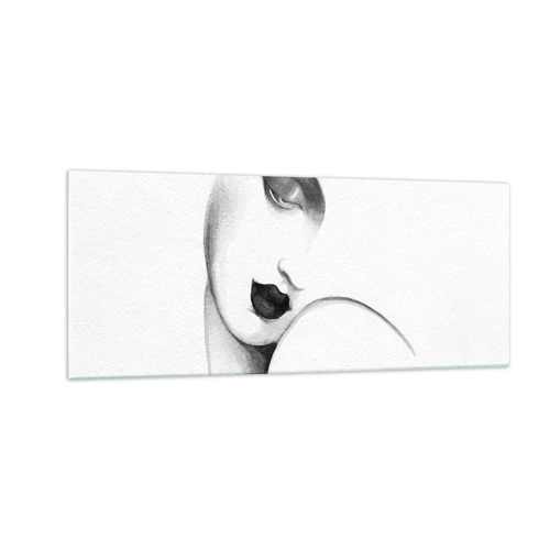 Impression sur verre - Image sur verre - Dans le style de Lempicka - 100x40 cm