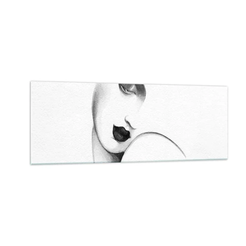 Impression sur verre - Image sur verre - Dans le style de Lempicka - 140x50 cm