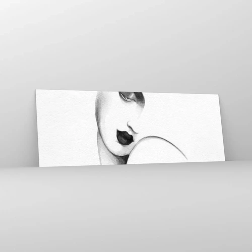 Impression sur verre - Image sur verre - Dans le style de Lempicka - 140x50 cm