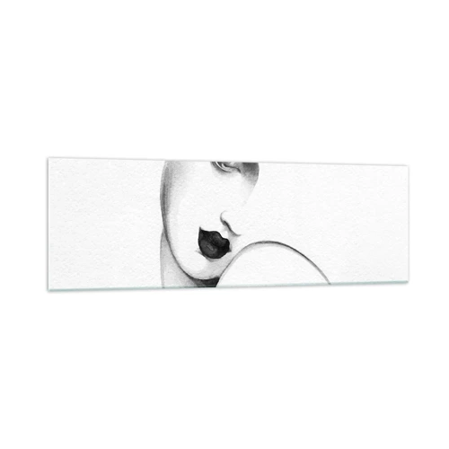 Impression sur verre - Image sur verre - Dans le style de Lempicka - 160x50 cm