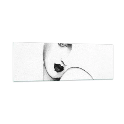 Impression sur verre - Image sur verre - Dans le style de Lempicka - 90x30 cm