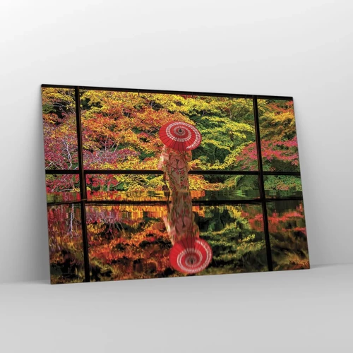 Impression sur verre - Image sur verre - Dans le temple de la nature - 120x80 cm