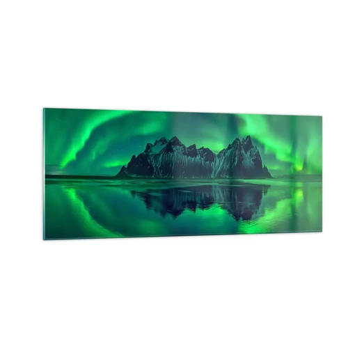 Impression sur verre - Image sur verre - Dans les bras de l'aurore - 100x40 cm